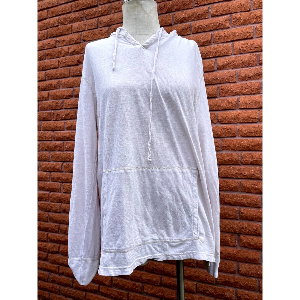 Converse cream light hoodie womens large